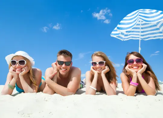 Auf Klassenfahrt mit HEROLÉ: Baden an der Nordsee.