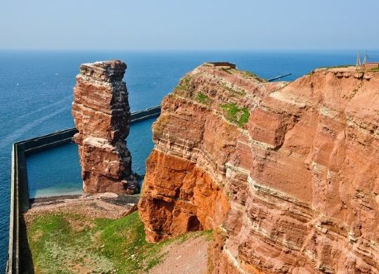 Insel Helgoland in der Nordsee Auf Klassenfahrt mit HEROLÉ: Insel Helgoland in der Nordsee.
