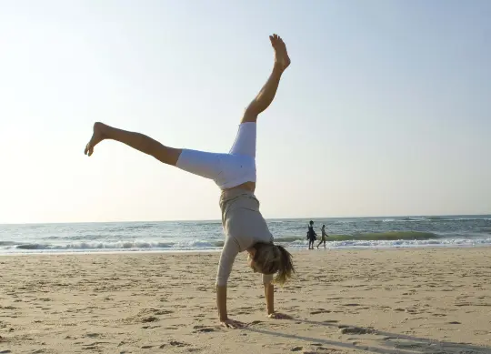 Auf Klassenfahrt mit HEROLÉ: Strand an der Nordsee.