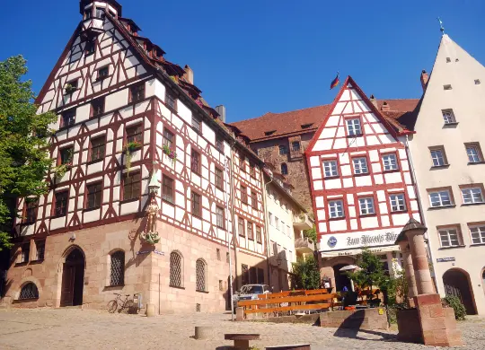 Auf Klassenfahrt mit HEROLÉ: Altstadt in Nürnberg.