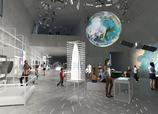 Auf Klassenfahrt mit HEROLÉ: Unterwegs im Themenbereich "System Erde" im Zukunftsmuseum Nürnberg