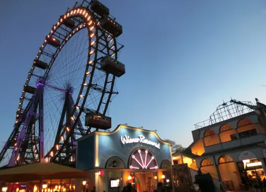 Auf Klassenfahrt mit HEROLÉ: Wiener Riesenrad in Wien.