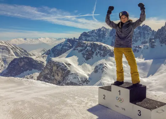 Auf Klassenfahrt mit HEROLÉ: Olympiafeeling im Stubaital