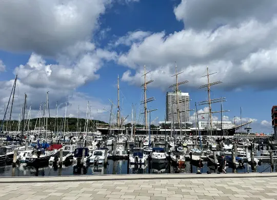 Auf Klassenfahrt mit HEROLÉ: Passathafen Travemünde in Lübeck