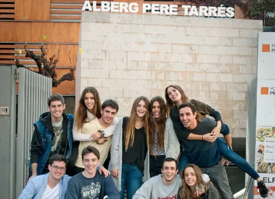 Auf Klassenfahrt mit HEROLÉ: Jugendliche im Pere Tarres