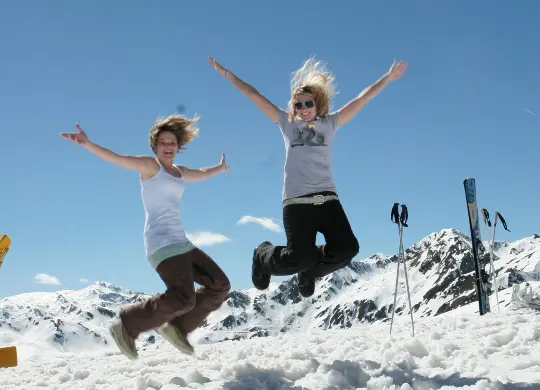 Auf Klassenfahrt mit HEROLÉ: Mölltaler Gletscher im Südtirol Ahrntal.