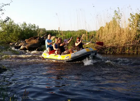 Auf Klassenfahrt mit HEROLÉ: Rafting-Light-Tour an der Nordsee / Schleswig-Holstein