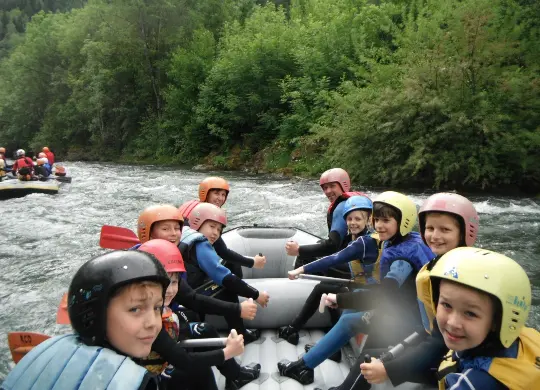 Auf Klassenfahrt mit HEROLÉ: Raftingtour Kärnten