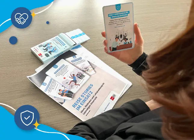 Reise Stories Bild Unser Kartenspiel Reise Stories: 20 realistische Situationen für die Vor- oder Nachbereitung Ihrer Klassenfahrt!