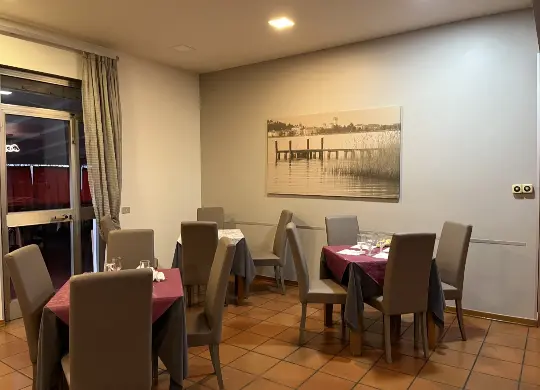Auf Klassenfahrt mit HEROLÉ: Restaurant im Hotel Azzurra - Gardasee