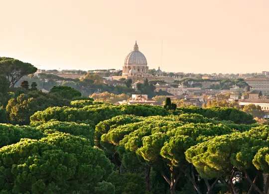 Auf Klassenfahrt mit HEROLÉ: Rom mit Petersdom in Rom.