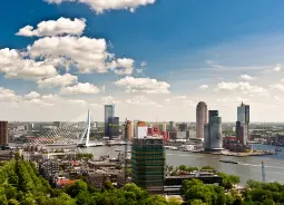 Rotterdam - Panoramblick aus dem Euromast Klassenfahrten - Rotterdam - Panoramblick aus dem Euromast