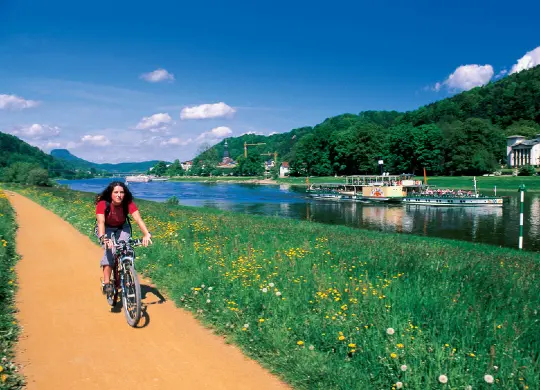 Auf Klassenfahrt mit HEROL&Eacute;: Machen Sie auch eine Radtour auf dem Elberadweg in der S&auml;chsischen Schweiz