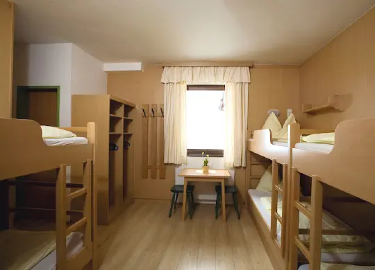 Auf Klassenfahrt mit HEROLÉ: Mehrbettzimmer im Peilsteinhof