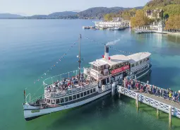 Schifffahrt Wörthersee Kärnten Auf Klassenfahrt mit HEROLÉ: Schifffahrt Wörthersee Kärnten