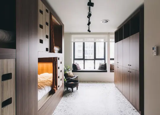 Auf Klassenfahrt mit HEROLÉ: Wohnbeispiel im Yust Hotel in Antwerpen