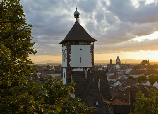 Schwarzwald - Freiburg Auf Klassenfahrt mit HEROLÉ: Stadtansicht Freiburg