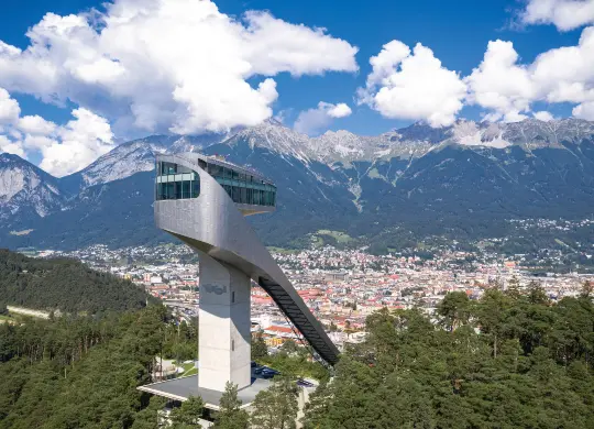 Auf Klassenfahrt mit HEROLÉ: Skisprungschanze in Innsbruck