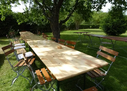 Auf Klassenfahrt mit HEROLÉ: Garten Sommerhof Granzow Mecklenburger Seen