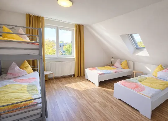 Auf Klassenfahrt mit HEROLÉ: Mehrbetzimmer Sommerhof Granzow Mecklenburger Seen