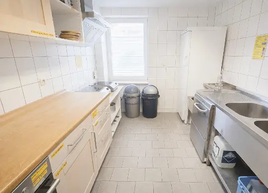 Auf Klassenfahrt mit HEROLÉ: Küche Sommerhof Granzow Mecklenburger Seen