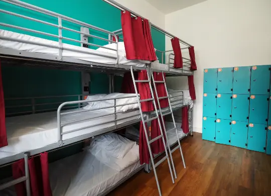 Auf Klassenfahrt mit HEROLÉ: 12-Bett-Zimmer im St. Christopher's Inn Edinburgh Original