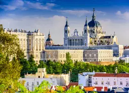 Stadtansicht Madrid in Madrid  Auf Klassenfahrt mit HEROLÉ: Stadtansicht Madrid in Madrid.