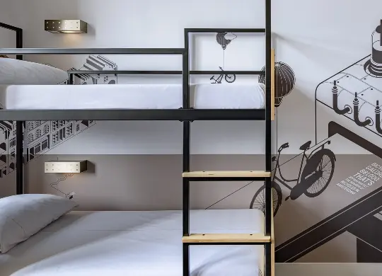 Auf Klassenfahrt mit HEROLÉ: Stayokay Hostel Zeeburg in Amsterdam.