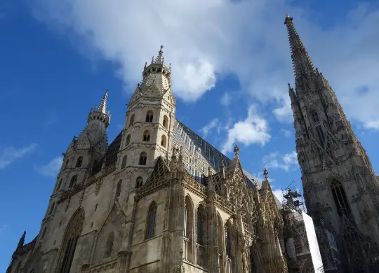 Auf Klassenfahrt mit HEROLÉ: vor dem Stephansdom