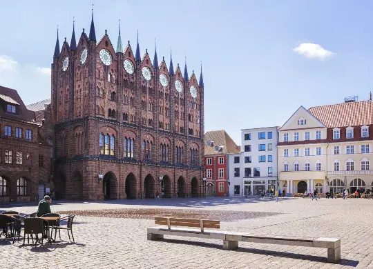 Auf Klassenfahrt mit HEROLÉ: Marktplatz von Stralsund