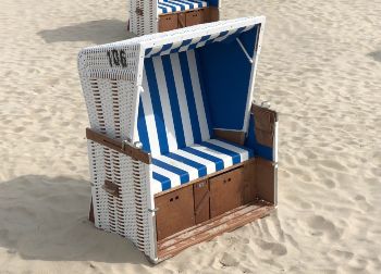 Strandkorb an der Nordsee Auf Klassenfahrt mit HEROLÉ: Strandkorb an der Nordsee