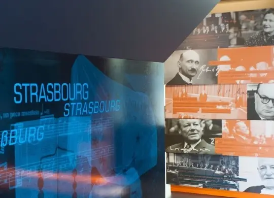 Auf Klassenfahrt mit HEROLÉ: Daueraustellung im Lieu d'Europe in Straßburg