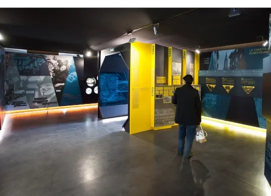 Auf Klassenfahrt mit HEROLÉ: Dauerausstellung im Lieu d'Europe in Straßburg