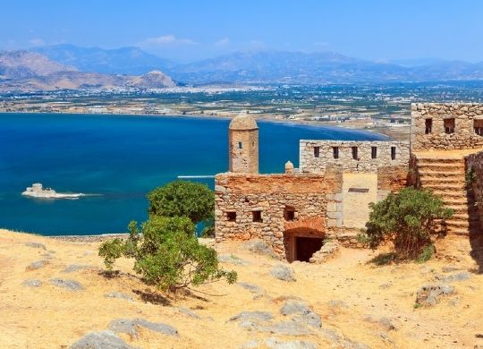 Palamidi Burg Nafplion in Athen Tolo Auf Klassenfahrt mit HEROLÉ: Palamidi Burg Nafplion in Athen Tolo.