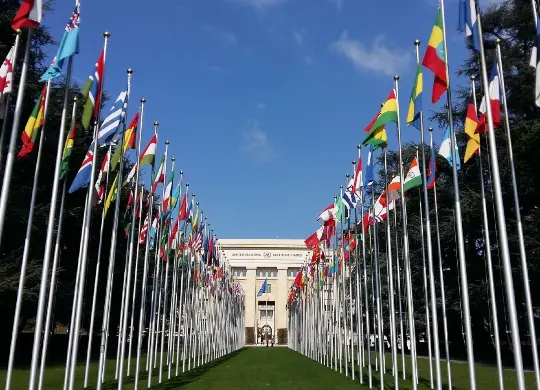 Auf Klassenfahrt mit HEROLÉ: UNO Palast der Nationen in Genf