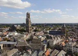 Stadtansicht in Utrecht  Auf Klassenfahrt mit HEROLÉ: Stadtansicht in Utrecht.
