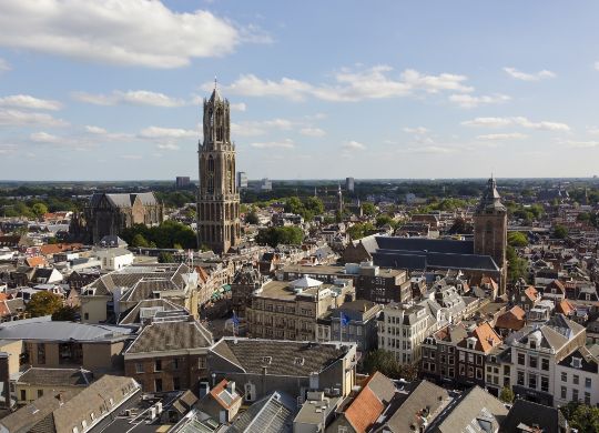 Stadtansicht in Utrecht Auf Klassenfahrt mit HEROLÉ: Stadtansicht in Utrecht.