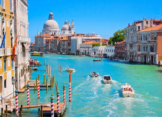 Canal Grande in Venedig Auf Klassenfahrt mit HEROLÉ: Canal Grande in Venedig.