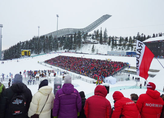 Wintersport am Holmenkollen in Oslo Auf Klassenfahrt mit HEROLÉ: Wintersport am Holmenkollen in Oslo.