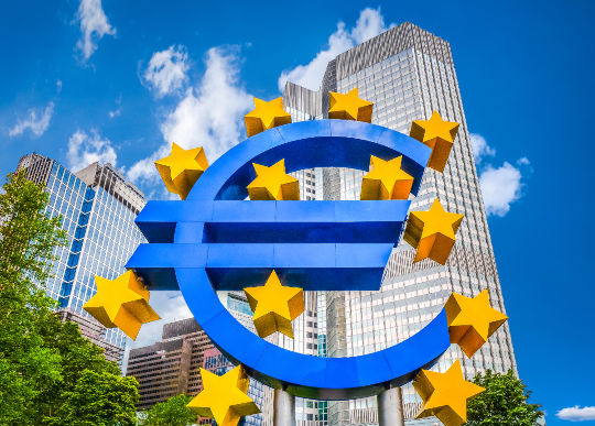 Auf Klassenfahrt mit HEROLÉ: Europäische Zentralbank in Frankfurt.