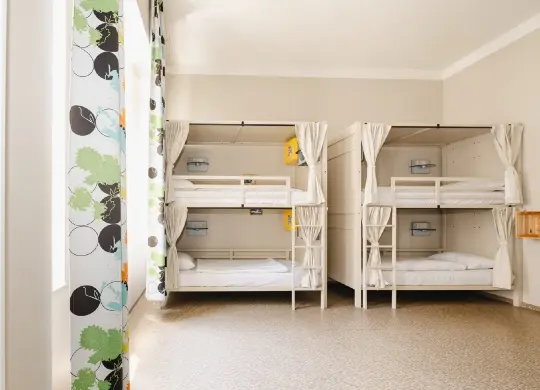 Auf Klassenfahrt mit HEROLÉ: 6-Bett-Zimmer im Wombat's City Hostel Budapest