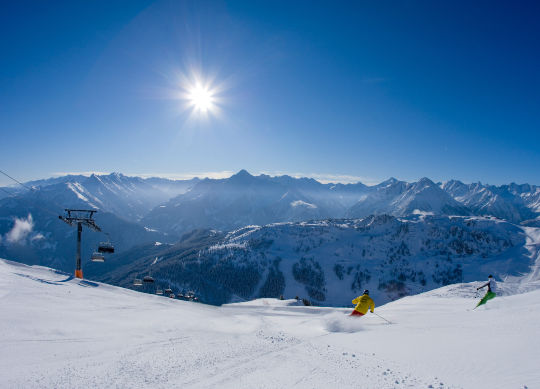 Ausblick im Zillertal Auf Klassenfahrt mit HEROLÉ: Ausblick im Zillertal.