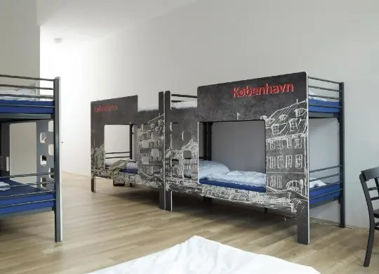 Zimmerbeispiel im a&o Norrebro in Kopenhagen Auf Klassenfahrt mit HEROLÉ: Zimmerbeispiel im a&o Norrebro in Kopenhagen