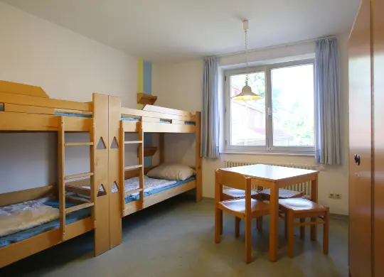 Zimmerbeispiel der Jugendherberge Stade / Nordsee Auf Klassenfahrt mit HEROLÉ: Zimmerbeispiel der Jugendherberge Stade / Nordsee