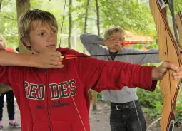 Heinopark Bogenschießen in Zwolle Auf Klassenfahrt mit HEROLÉ: Heinopark - Bogenschießen in Zwolle