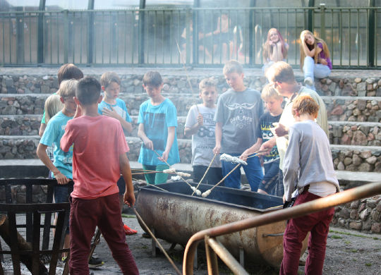 Stockbrot backen in Zwolle Auf Klassenfahrt mit HEROLÉ: Stockbrot backen in Zwolle.