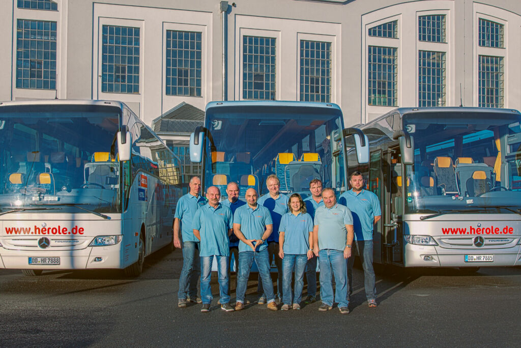 Busfahrer:innen von HEROLÉ