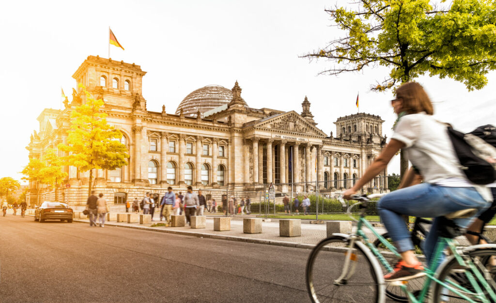 Reichstagsgebäude in Berlin