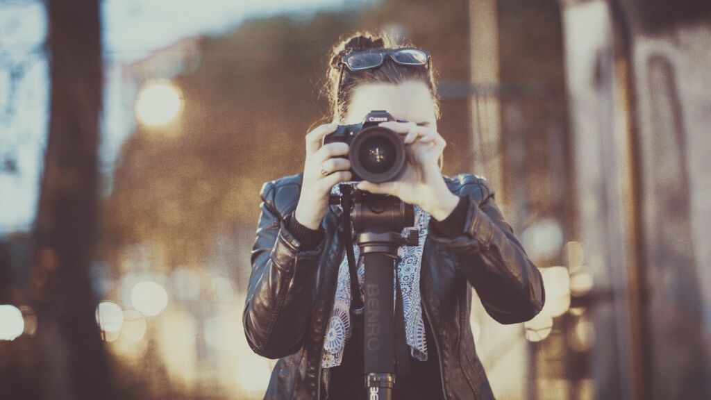 Fotos machen in der Schule