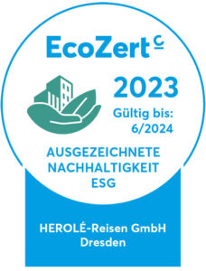 HEROLÉ wurde 2023 mit dem EcoZert für nachhaltiges Handeln ausgezeichnet